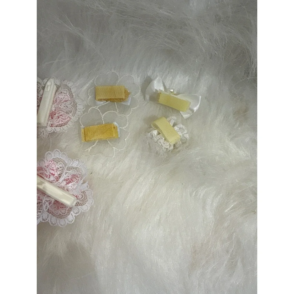 Vintage Lace Bow Floral Baby Hair Clips Variety Set Girl Toddler Barrettes‎